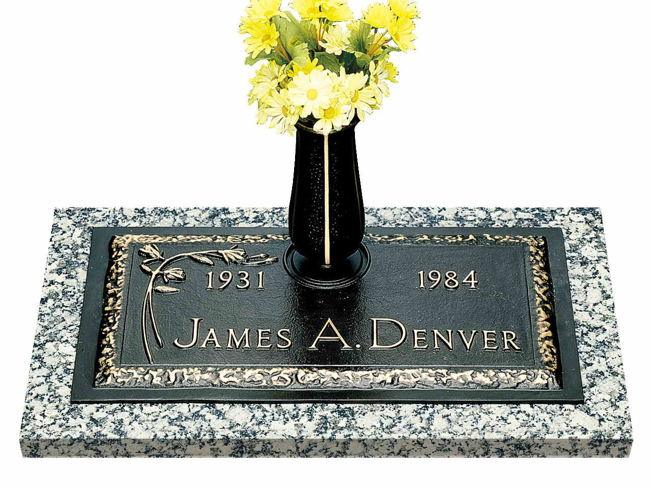 Bronze Headstones, Gravestones at Burleson Monuments, www.burlesonmonuments.com