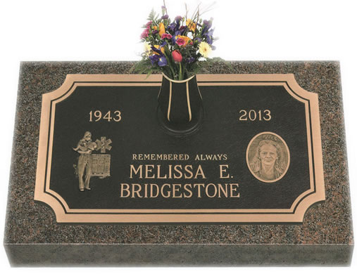 Bronze Headstones, Gravestones at Burleson Monuments, www.burlesonmonuments.com