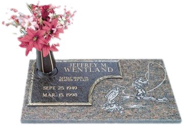 Bronze Headstones, Gravestones at Burleson Monuments, www.burlesonmonuments.com