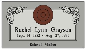 Burleson Monuments, Granite Grave Markers, www.burlesonmonuments.com